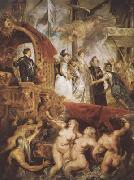 Peter Paul Rubens The Landing of Marie de'Medici at Marseilles (mk080 oil painting reproduction